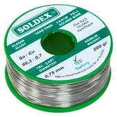 Soldex 0.75 Mm 200 Gr Kurşunsuz Lehim Teli - 1