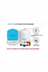 AQUANEM Aquanem Water 11 Aşamalı 8 Litre Metal Çelik TANK   Kapalı Kasa Su Arıtma Cihazı - 2
