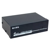S-Link SL-2504 4 PORT 250 Mhz Monitör Çoklayıcı Vga Splitter Dağıtıcı - 1