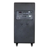 Shile SL-1612B İki El Mikrofonlu-Kumandalı USB/SD/BT/FM Taşınabilir Hoparlör - 3