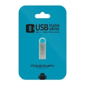 Powerway PW-8GB 8 GB USB 2.0 Mini Metal Flash Bellek - 1