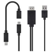 Powermaster Micro Usb S2-S3-S4 Uyumlu HDMI Çevirici Kablo - 1