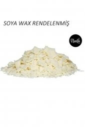 Beyaz Soya Parafini Soya Wax 250 gr 100 Doğal Bitkisel Parafin Mum Yapımı - 2