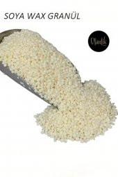 Beyaz Soya Parafini Soya Wax 250 gr 100 Doğal Bitkisel Parafin Mum Yapımı - 3