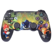 DualShock 4 V2 Süper Mario Edition ZCT2 Kablosuz PS4 Oyun Kolu thumbnail 1