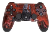DualShock 4 V2 God Of War Kratos Edition ZCT2 Kablosuz PS4 Oyun Kolu - 1