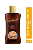 Eda Taşpınar Bronzlaştırıcı Güneş Yağı SPF 15 – Koruyucu ve Işıltılı Bronzluk – 200 ml thumbnail 1