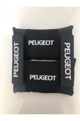 Peugeot Nakışlı Deri 1 Çift Boyun Yastık Ve Kemer Pedi thumbnail 2