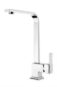 Angled Kuğu Evye Bataryası 10.01.300 – 360° Döner Borulu, Şık ve Ergonomik Mutfak Musluğu | Parlak Krom Kaplama, Dayanıklı Gövde - 2