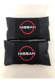 Nissan Nakışlı Deri 1 Çift Boyun Yastık Ve 1 Çift Kemer Pedi thumbnail 4
