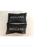 Megane Nakışlı Deri 1 Çift Boyun Yastık Ve 1 Çift Kemer Pedi thumbnail 3