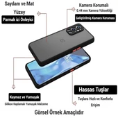 İnfinix Note 30 4G Uyumlu Kamera Korumalı Darbeye Karşı Dayanıklı Arkası Mat Silikon Kılıf - 3