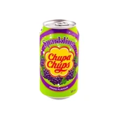 Chupa Chups Grape Flavour - Üzüm Aromalı Gazlı İçecek 345 ml thumbnail 3