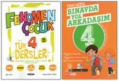 KURMAY 4. SINIF TÜM DERSLER+KIRMIZI BEYAZ SINAVDA YOL ARKADAŞIM (2 KİTAP) - 1