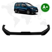 FA OTOMOTİV Peugeot Rifter Ön Lip Parlak Siyah 2019 Model ve Sonrası thumbnail 1