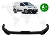 FA OTOMOTİV Fiat Doblo Panelvan Ön Lip Parlak Siyah 2024 Model ve Sonrası thumbnail 1