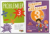 FENOMEN 3. SINIF PROBLEMLER+KIRMIZI BEYAZ SINAVDA YOL ARKADAŞIM (2 KİTAP) - 1