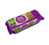 Gullon Glutensiz ve Şeker İlavesiz Damla Çikolata Parçacıklı Bisküvi 130 gr - 1