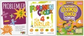 FENOMEN 4. SINIF PROBLEMLER+KURMAY TÜM DERSLER S.B.+KIRMIZI BEYAZ ÖYKÜ OKUYORUM (3 KİTAP) - 1