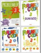 FENOMEN 3. SINIF PROBLEMLER+OKUMA VADİSİ+PAKET DENEME+KURMAY TÜM DERSLER SORU BANKASI (4 KİTAP) - 1