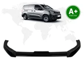 FA OTOMOTİV Peugeot Partner Ön Lip Parlak Siyah 2019 Model ve Sonrası thumbnail 1