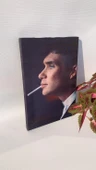 Cillian Murphy Portreli Natürel Tasarım Ahşap Çerçeve Ev İşyeri Ofis Duvar Kanvas Tablo PRT3 thumbnail 7