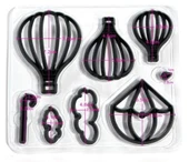 Şeker Hamuru Kalıbı Ballon Fondan Kesiciler 8 Parça thumbnail 2