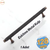 Martin Eskitme Antik Sarı Metal Kulp 128 mm Mobilya Çekmece Mutfak Dolabı Dolap Modern Kapak Kulplar thumbnail 1