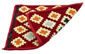 Dekoratif Otantik Çift Taraflı Fermuarlı Kilim Şark Köşesi Minder Kılıfı (40cmx41cm) Mod8 - 3