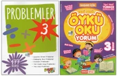 FENOMEN Ç. 3. SINIF PROBLEMLER+KIRMIZI BEYAZ YENİ NESİL ÖYKÜ OKUYORUM (2 KİTAP) - 1