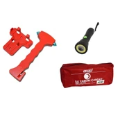 Acil Durum Araç Seti: İlk Yardım + İmdat Çekici + El Feneri thumbnail 1