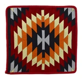Dekoratif Otantik Çift Taraflı Fermuarlı Kilim Şark Köşesi Minder Kılıfı (40cmx41cm) Mod13 - 1