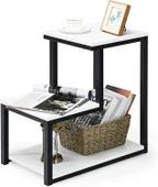 3 Katlı Kanepe Sehpası, Saklama Raflı Sehpa, Komodin, Merdiven Şeklinde Sehpa, Oturma Odası veya Yatak Odası için sehpa - 1