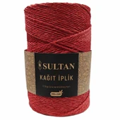 Hazır Sarım Kağıt İp ( 200 Gram ) 13 Kırmızı - 1