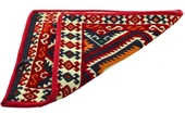 Dekoratif Otantik Çift Taraflı Fermuarlı Kilim Şark Köşesi Minder Kılıfı (40cmx41cm) Mod14 - 3