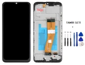 Tkgz Samsung Galaxy A03S - SM-A037 Uyumlu Lcd Ekran Dokunmatik SERVİCE - PACK - ÇITALI + HD Nano Ekran Korucu thumbnail 2