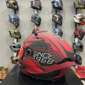 MT Helmets Thunder 4 SV Luminence D5 Mat Kırmızı thumbnail 4