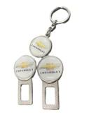 chevrolet İkaz Ses Susturucu Metal Toka 2 Adet Ve Anahtarlık 1 Adet thumbnail 1