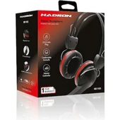 Hadron Hd1105 Mikrofonlu Kulaklık 3.5Mm Siyah-Kırmızı - 4