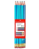 Faber Castell Silgili Kurşun Kalem 12li HB 2120 - 1