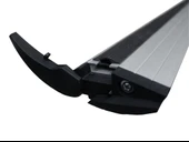 TrophyBars Kilitli Port Bagaj Ayağı Tavan Çıtası Barı Ara Atkı Oluksuz Siyah 120cm thumbnail 4