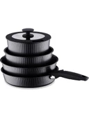 KORKMAZ A2792 NOVA PRATİKA 8 PAR. TENC. SETİ SİYAH - 2