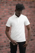 Advante Regular Fit Likralı Kendinden Desenli Polo Yaka T-shirt thumbnail 2