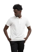 Advante Regular Fit Likralı Kendinden Desenli Polo Yaka T-shirt thumbnail 1