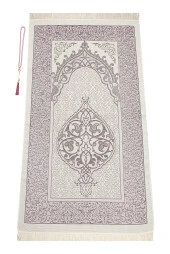 Şantuk Kumaş Keseli Seccadeli Tesbihli Pembe Renk Mevlid Hediyeliği thumbnail 4