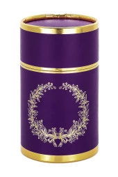 Özel Silindir Kutulu Seccade Seti Mor thumbnail 2