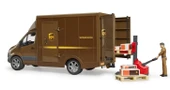 Bruder Mercedes Benz Sprinter Ups Kargo Aracı Transpalet thumbnail 4