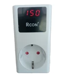 Rcon ayarlanabilir voltaj akım koruma prizi ev tipi tek faz led ekranlı çocuk yıldırım koruma - 2