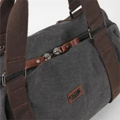 ÇÇS 40230 Kanvas Seyahat Çantası Siyah thumbnail 7