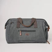 ÇÇS 40231 Kanvas Seyahat Çantası Siyah thumbnail 1